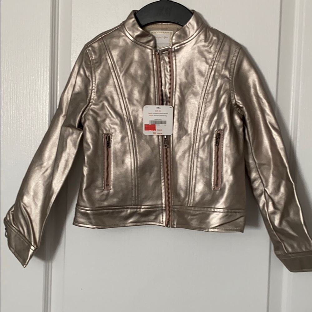 Gold girl jacket